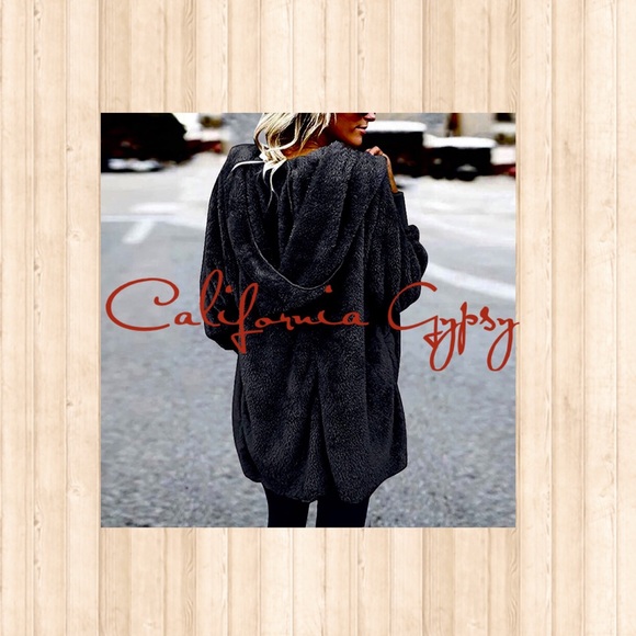 Teddy Bear Hoodie Coat - Picture 7 of 12